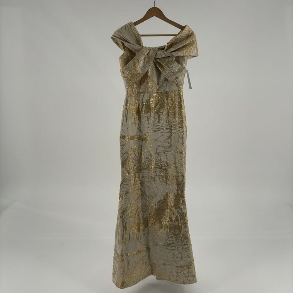 Teri Jon by Rickie Freeman Maxi Dress in Multicolor